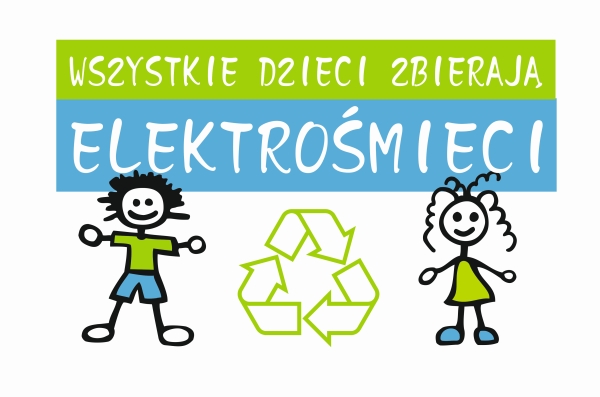 Logo akcji Wszystkie dzieci zbieraja elektrosmieci